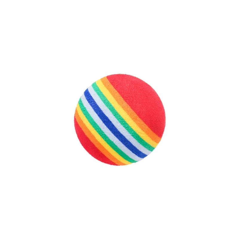 Rainbow Cat Toy Balls