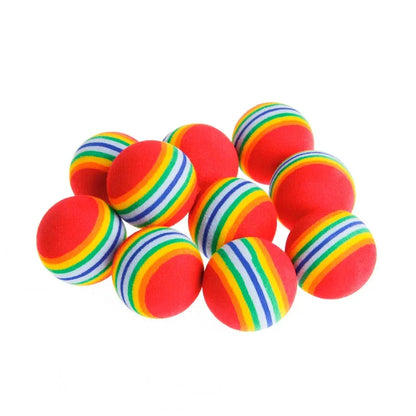 Rainbow Cat Toy Balls